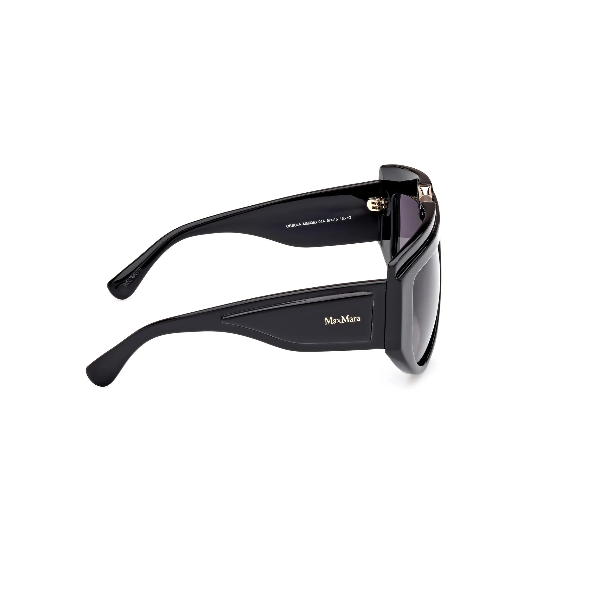   Max Mara MM 0083 ORSOLA - 01A Nero Lucido | Occhiale Da Sole Donna 