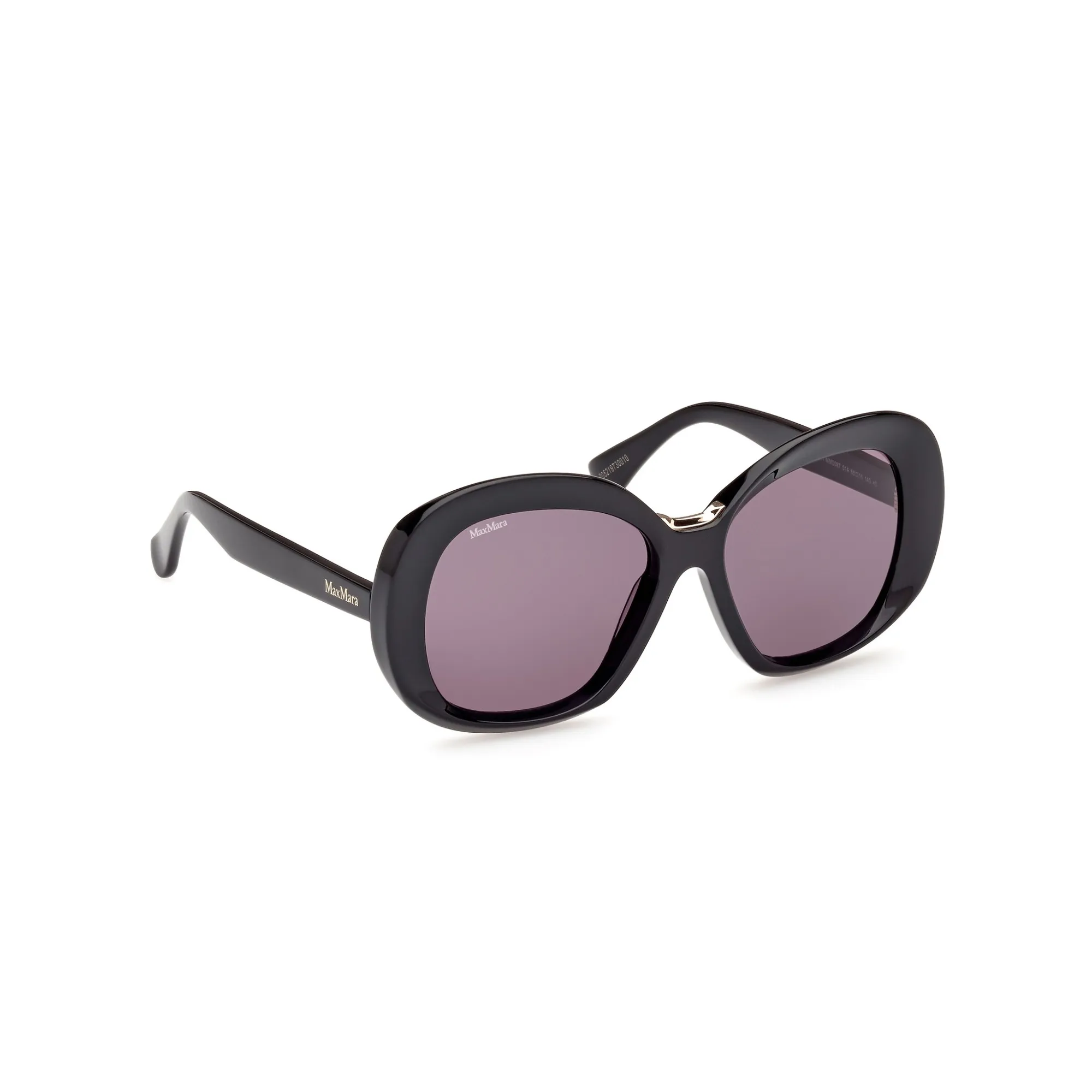   Max Mara MM 0087 - 01A Nero Lucido | Occhiale Da Sole Donna 