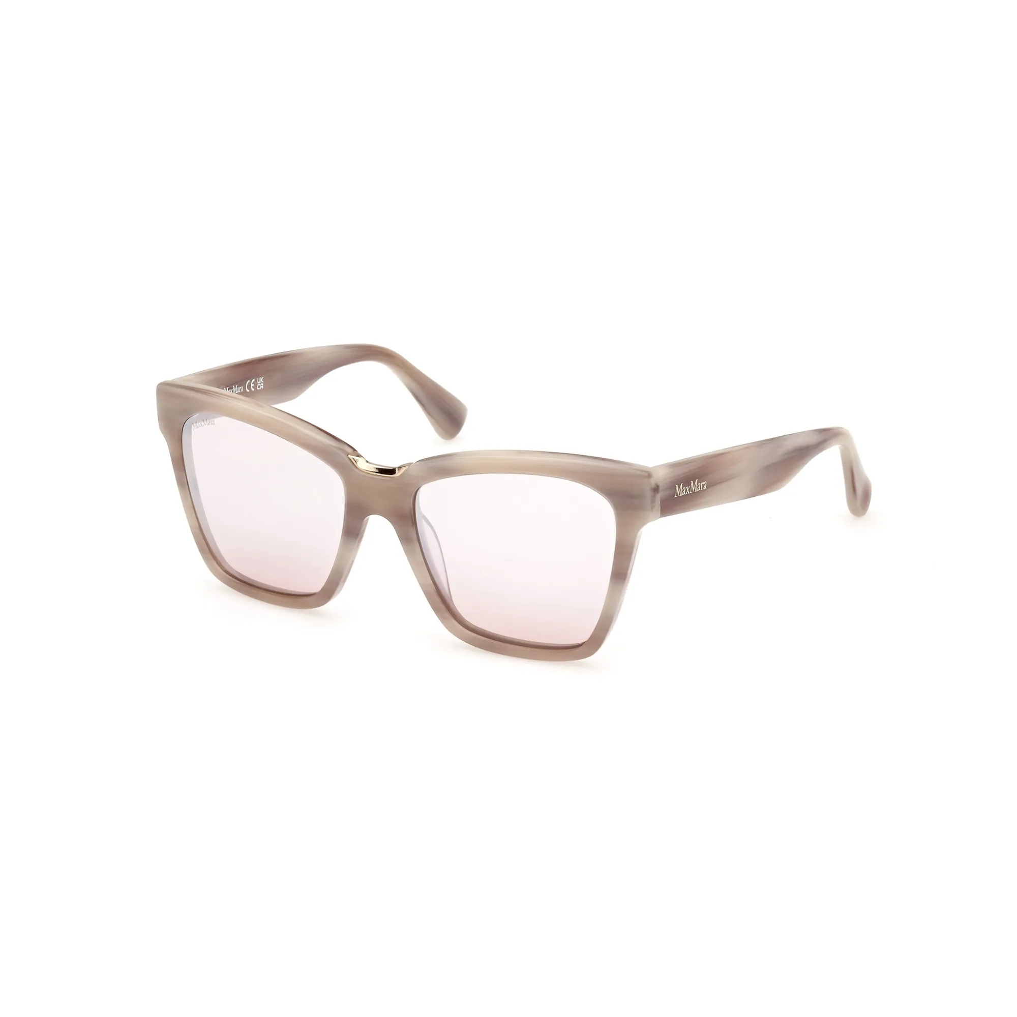   Max Mara MM 0089 - 60G Corno Beige | Occhiale Da Sole Donna 