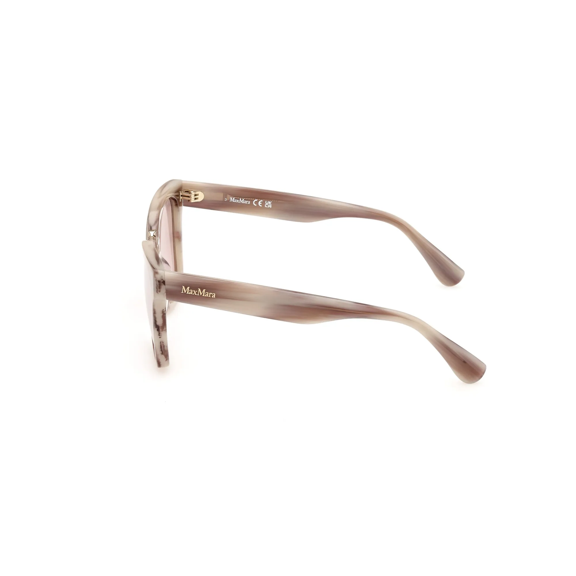   Max Mara MM 0089 - 60G Corno Beige | Occhiale Da Sole Donna 