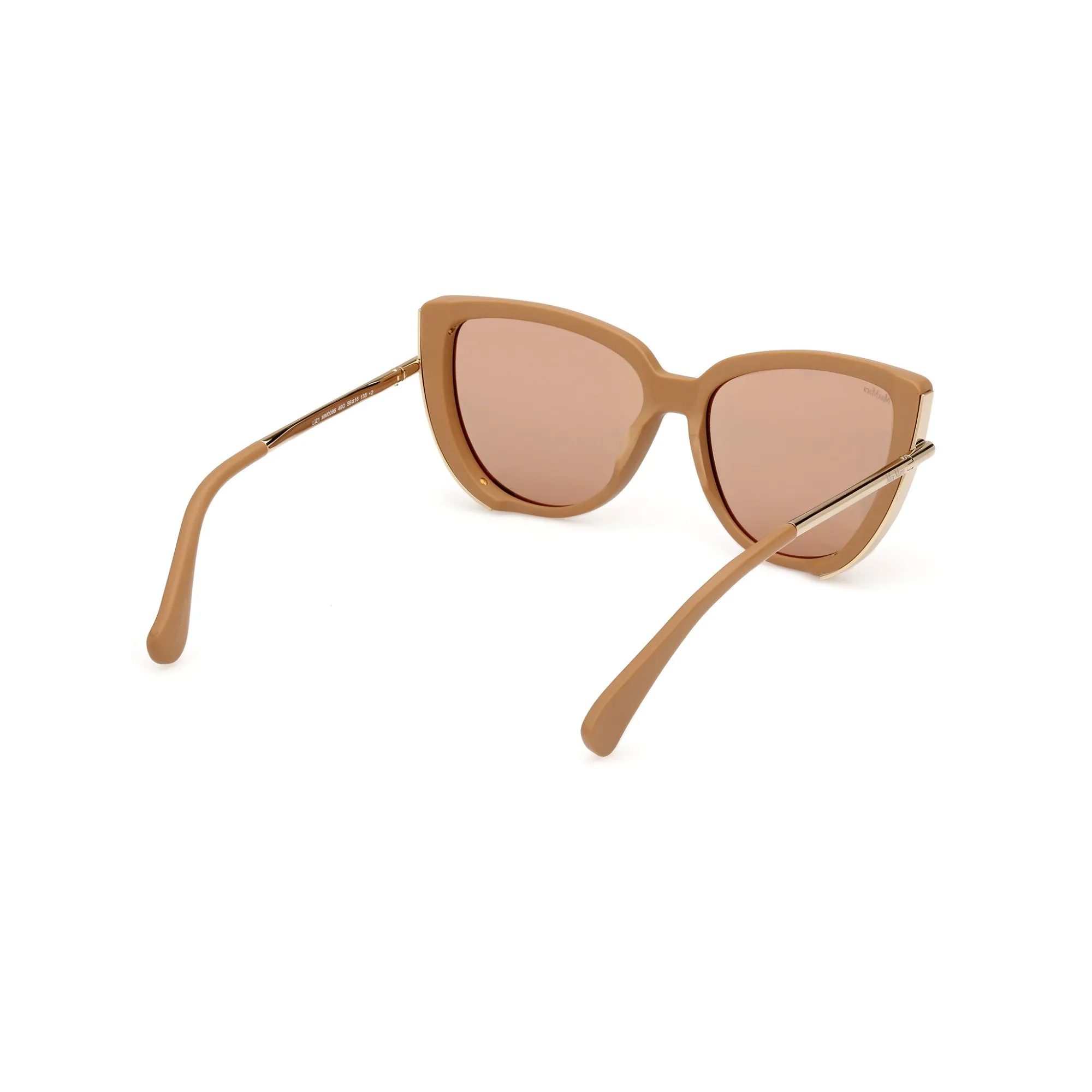   Max Mara MM 0095 - 46G Marrone Chiaro Opaco | Occhiale Da Sole Donna 