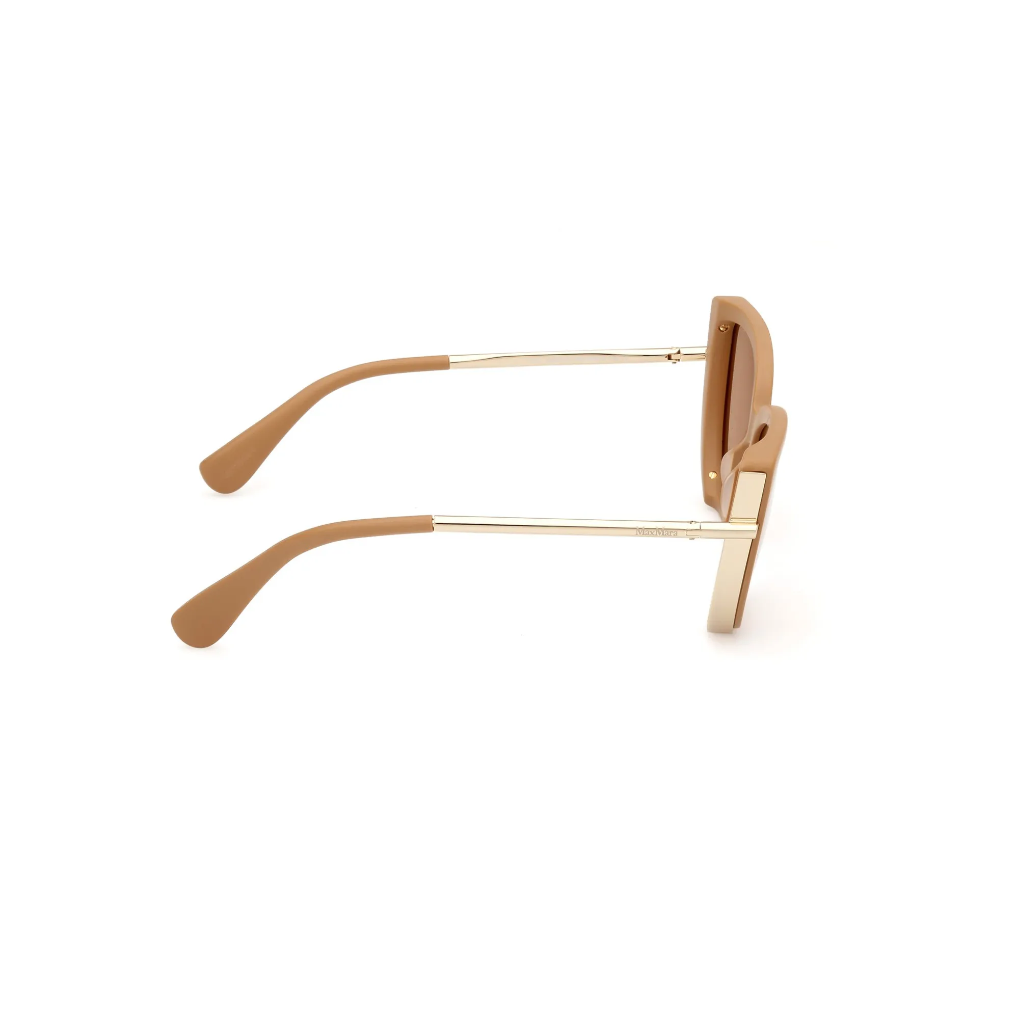   Max Mara MM 0095 - 46G Marrone Chiaro Opaco | Occhiale Da Sole Donna 