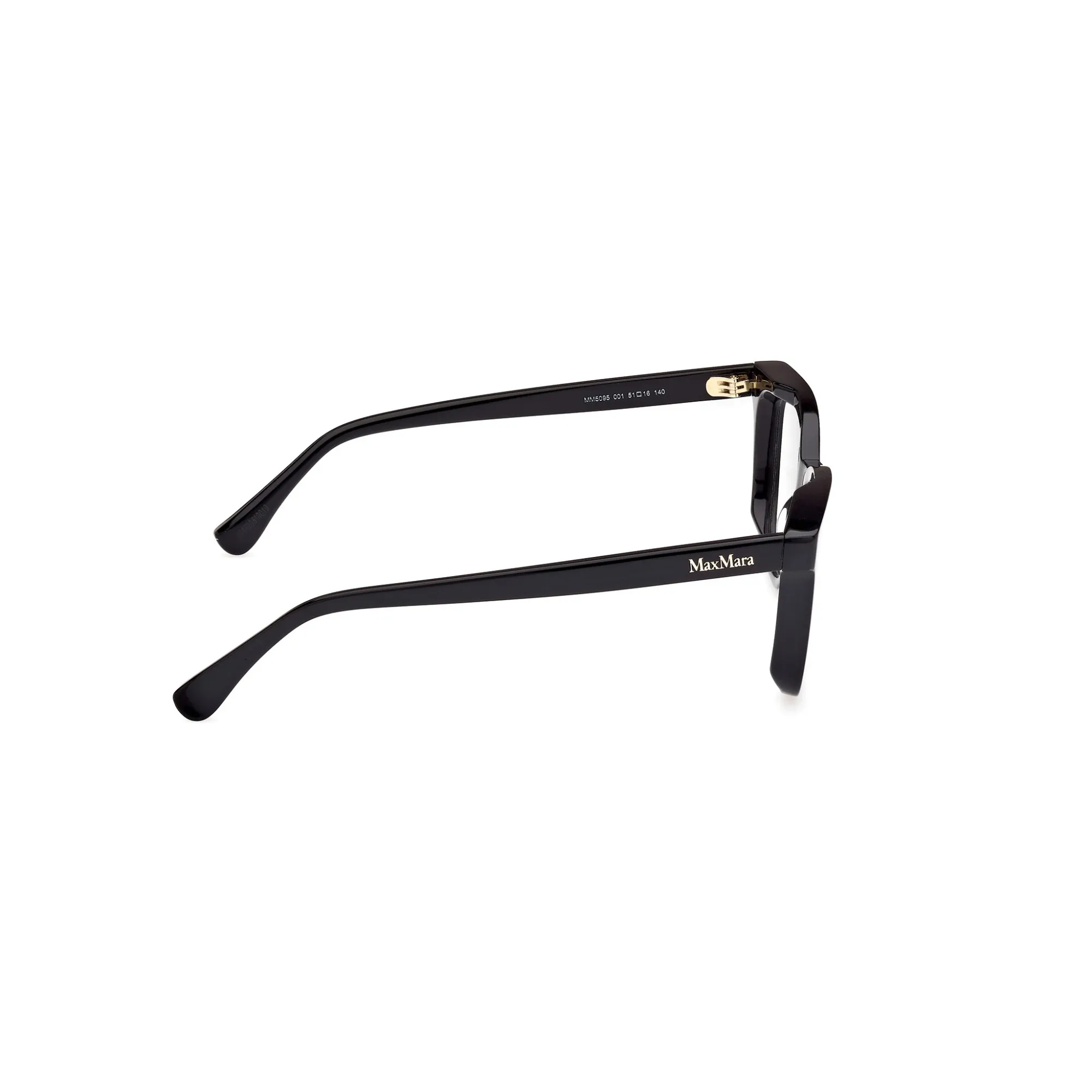   Max Mara MM 5095 - 001  Nero Lucido | Occhiale Da Vista Donna 