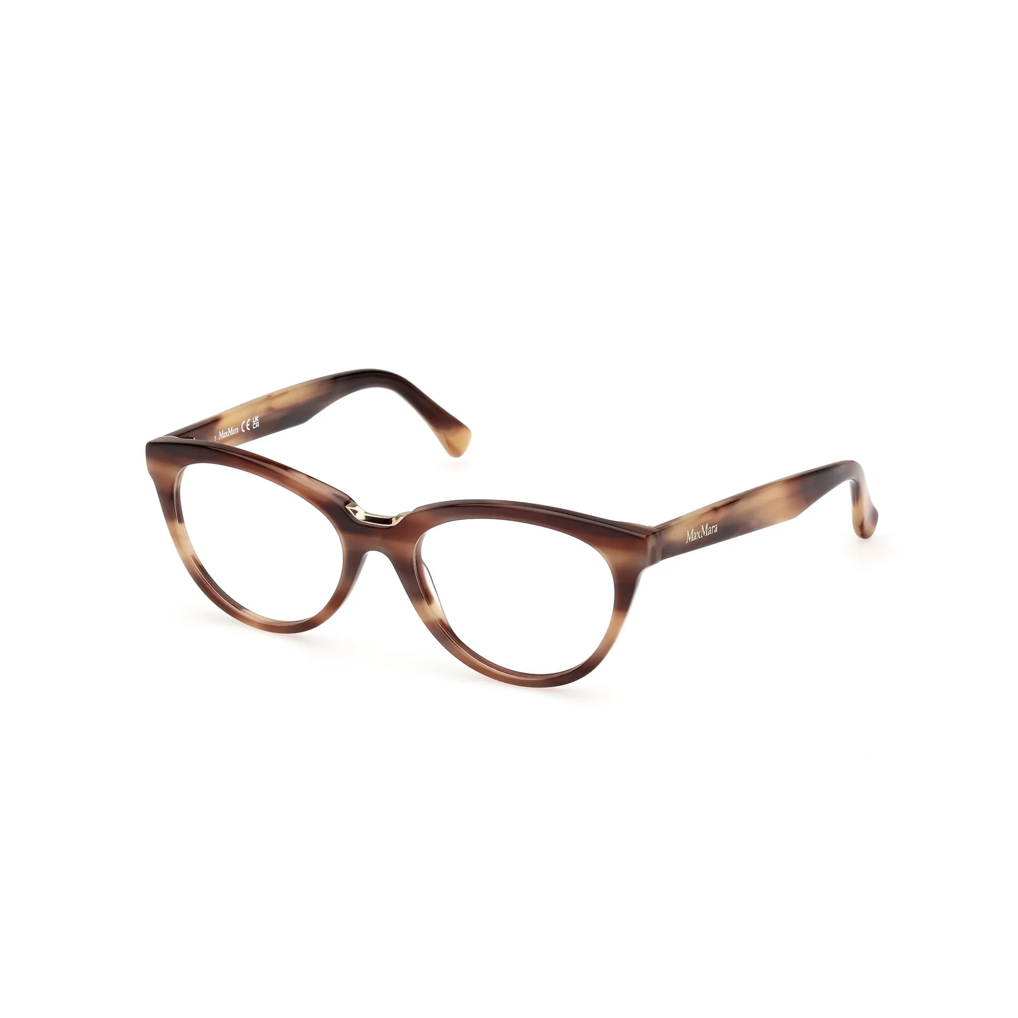   Max Mara MM 5132 - 047  Marrone Chiaro/rigato | Occhiale Da Vista Donna 