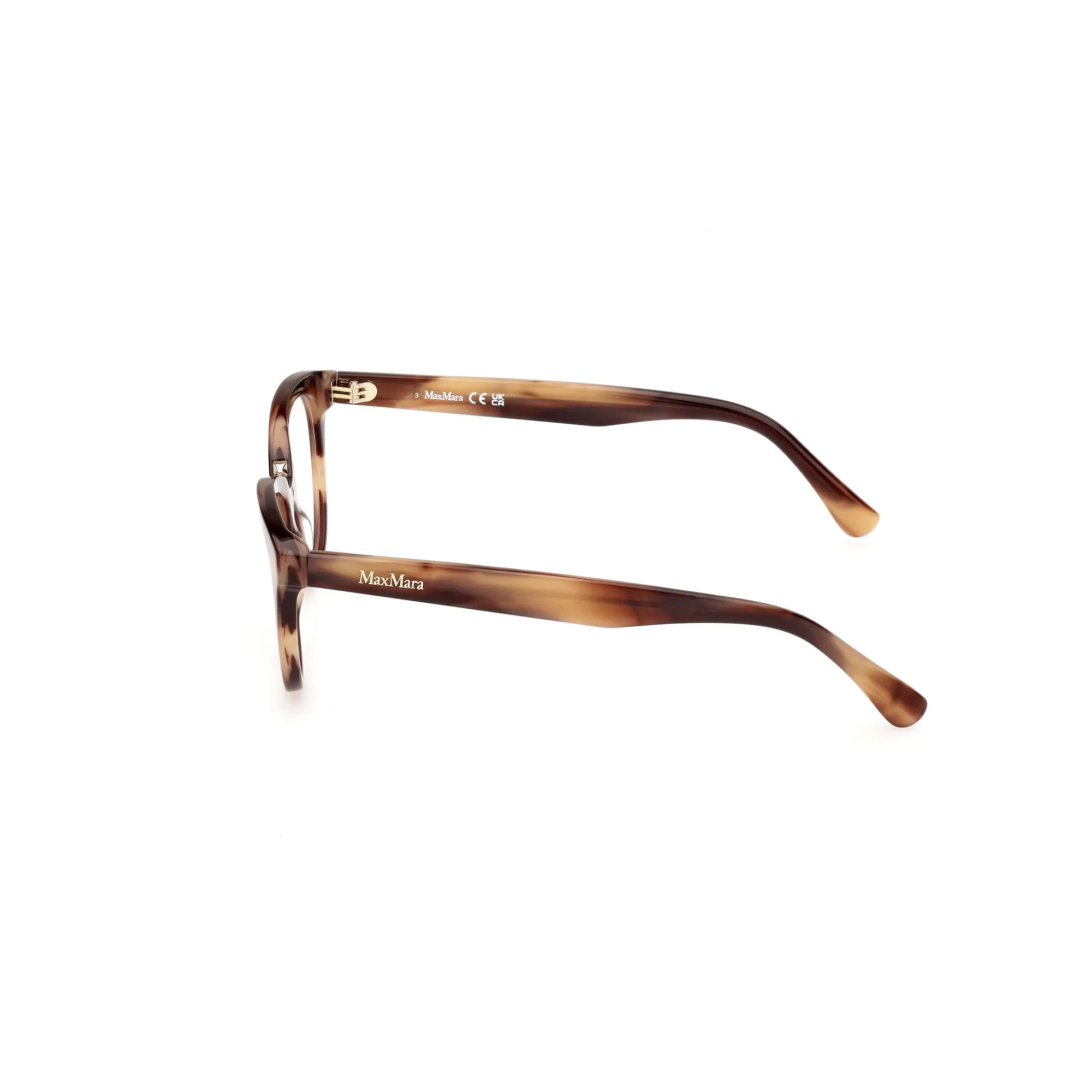   Max Mara MM 5132 - 047  Marrone Chiaro/rigato | Occhiale Da Vista Donna 