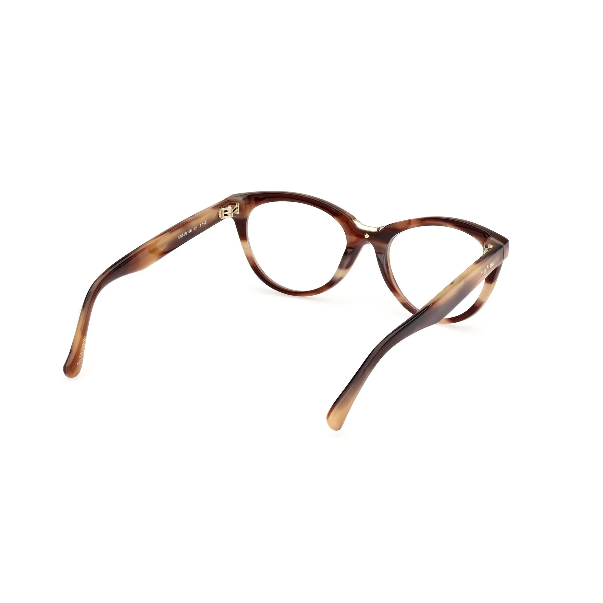   Max Mara MM 5132 - 047  Marrone Chiaro/rigato | Occhiale Da Vista Donna 
