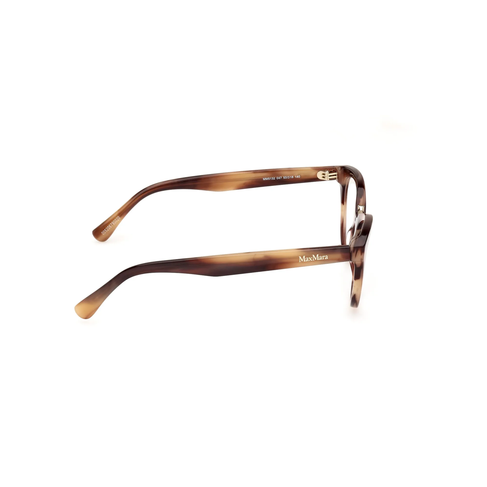   Max Mara MM 5132 - 047  Marrone Chiaro/rigato | Occhiale Da Vista Donna 