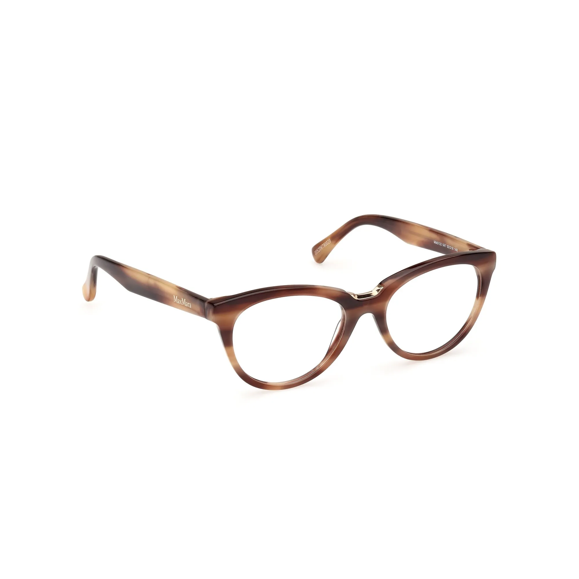   Max Mara MM 5132 - 047  Marrone Chiaro/rigato | Occhiale Da Vista Donna 