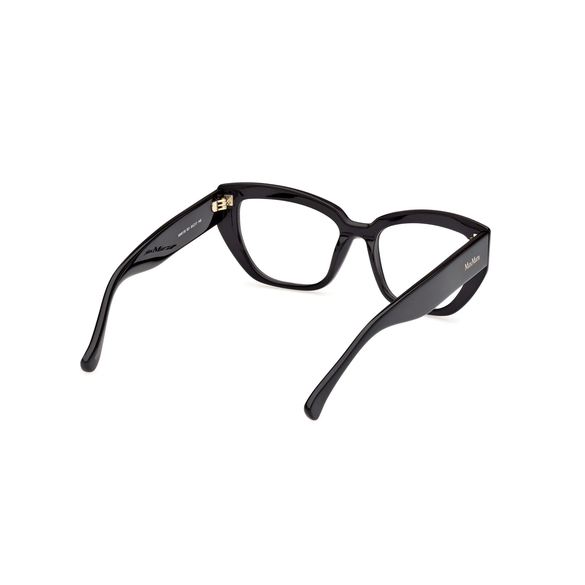   Max Mara MM 5135 - 001  Nero Lucido | Occhiale Da Vista Donna 