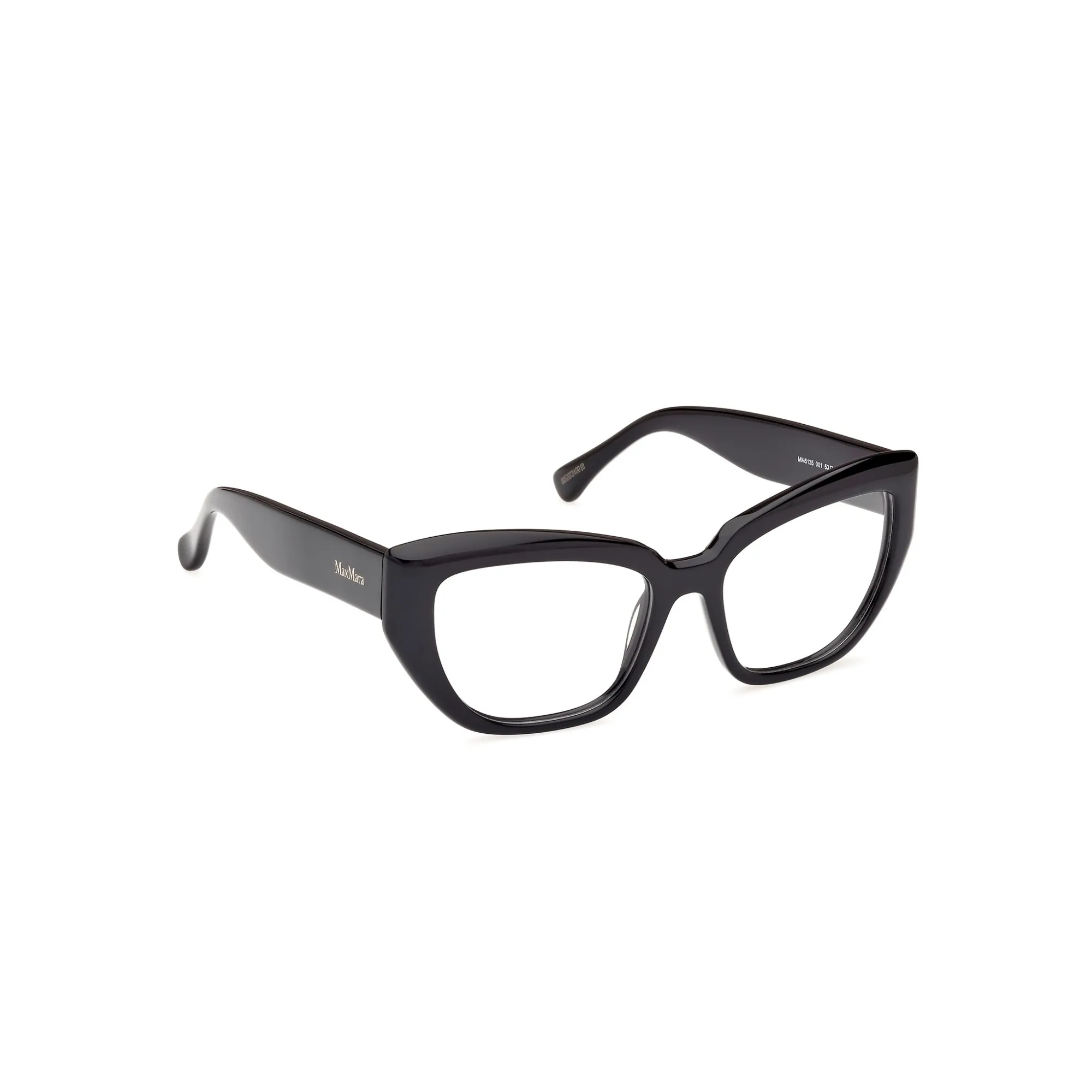   Max Mara MM 5135 - 001  Nero Lucido | Occhiale Da Vista Donna 