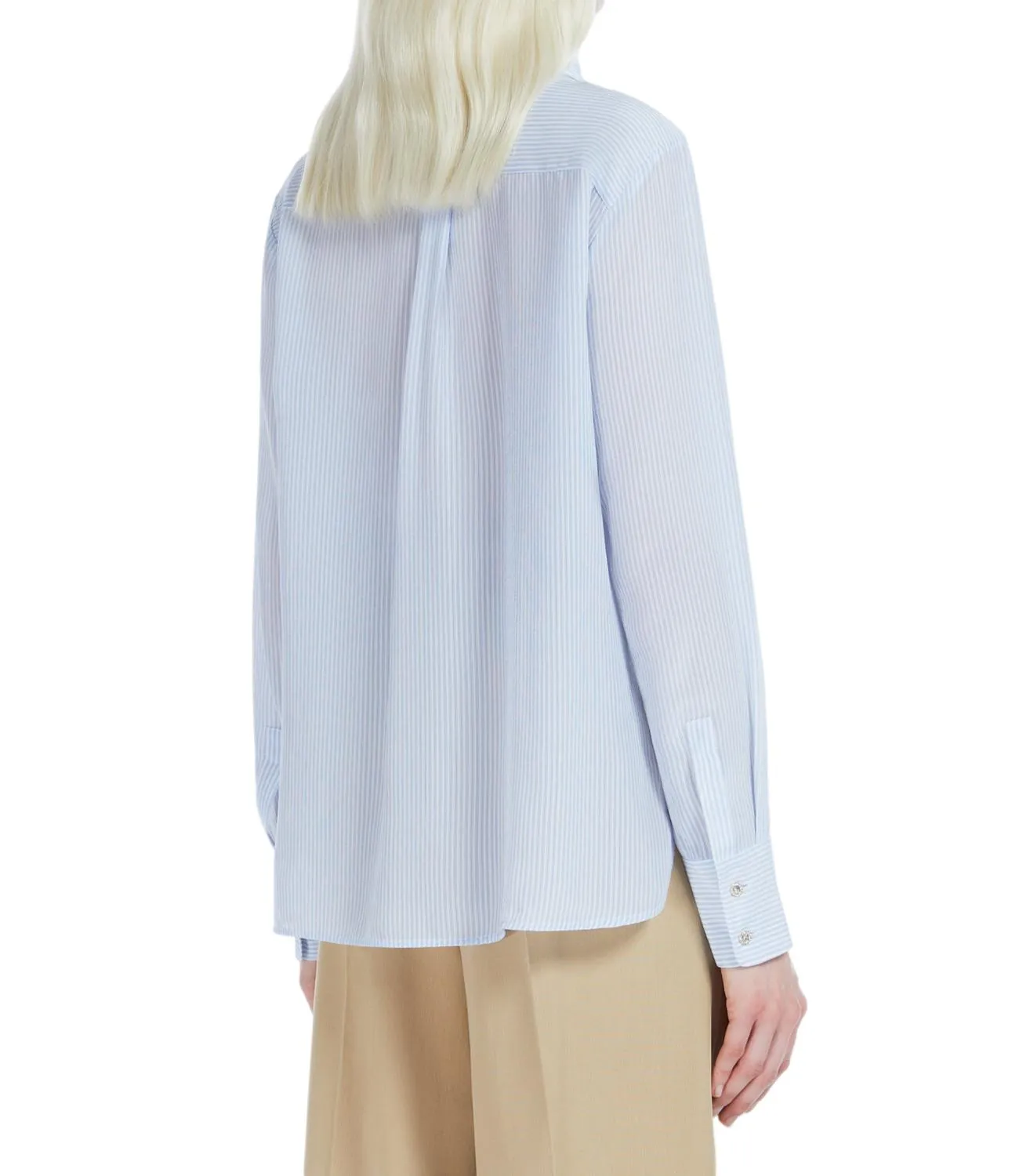 Max Mara Studio Max Mara Studio camicia Pagine azzurro donna