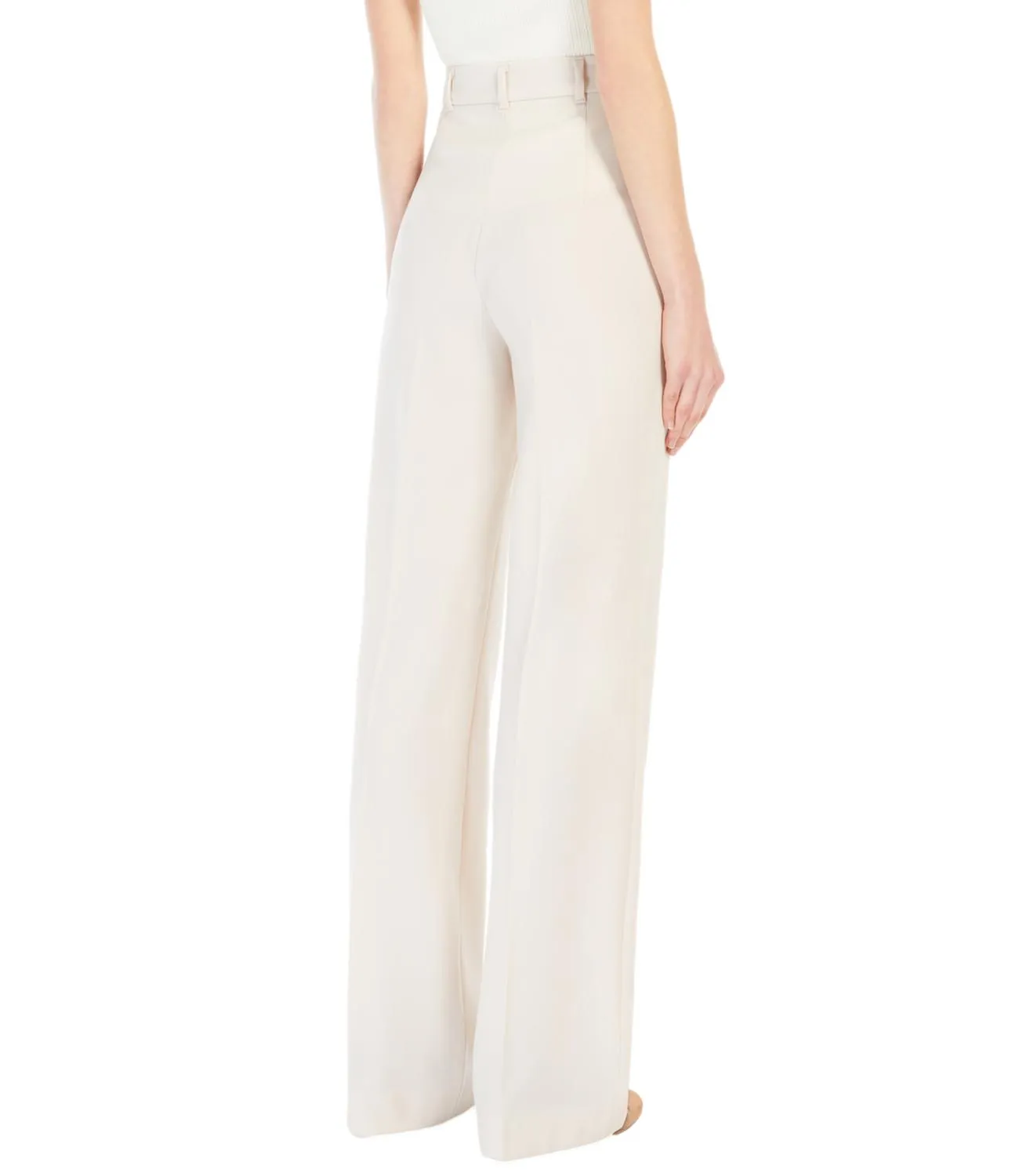 Max Mara Studio Max Mara Studio pantalone Quasar neutro donna