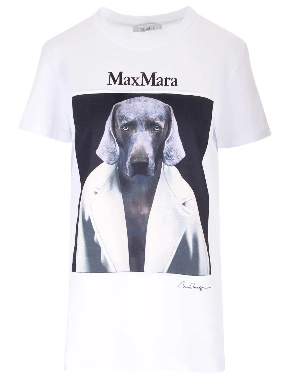   Max Mara  T-shirt in jersey con stampa  