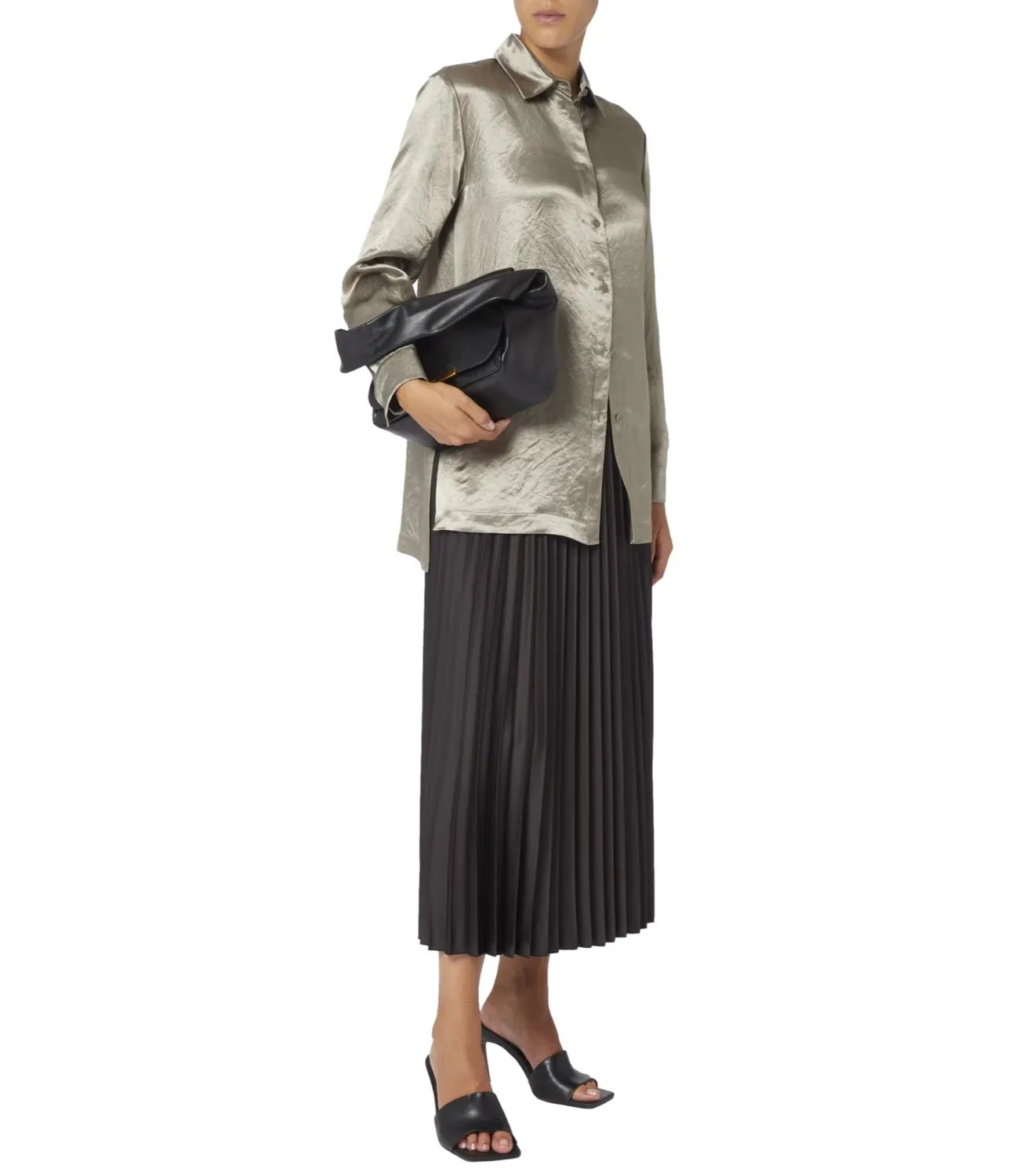 Max Mara Weekend Max Mara Leisure camicia GRADARA tortora donna