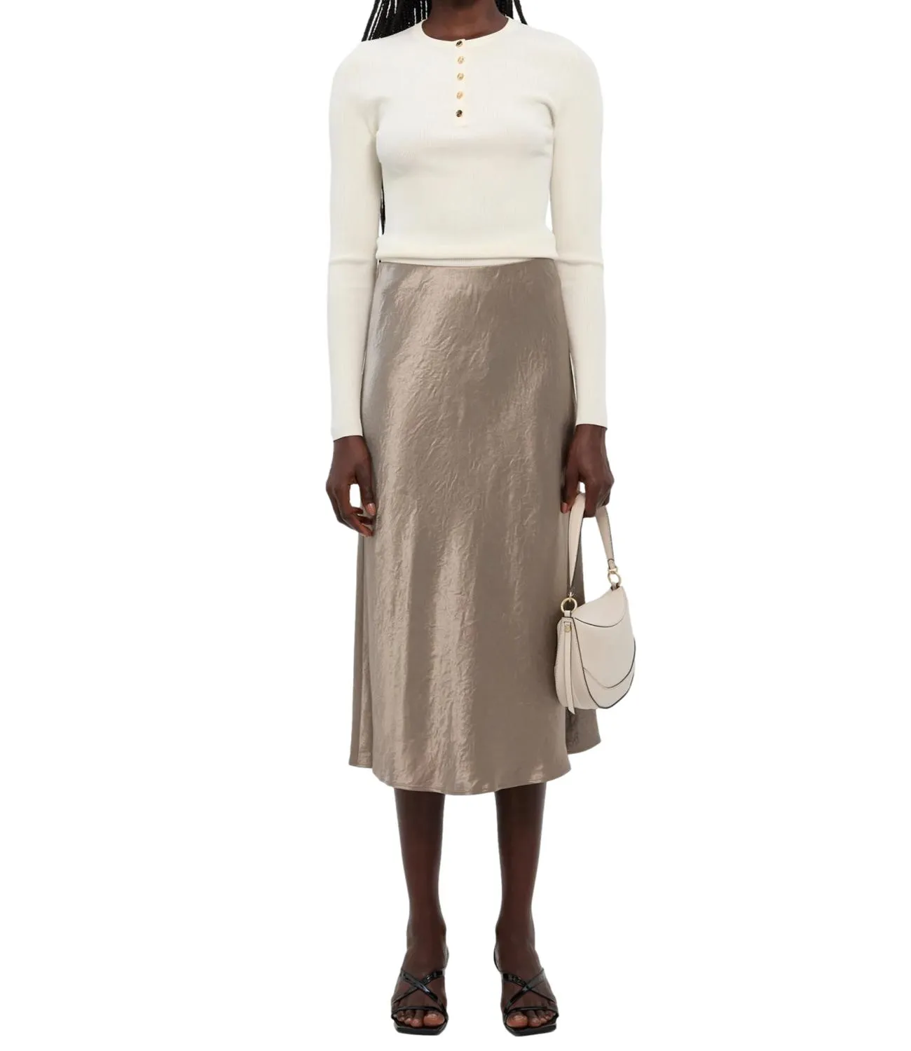 Max Mara Weekend Max Mara Leisure gonna ALESSIO tortora donna