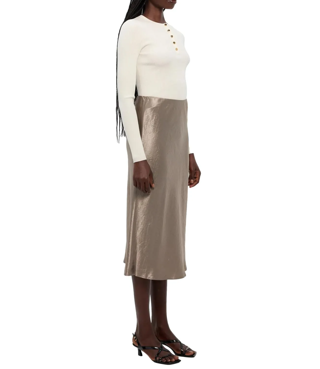Max Mara Weekend Max Mara Leisure gonna ALESSIO tortora donna