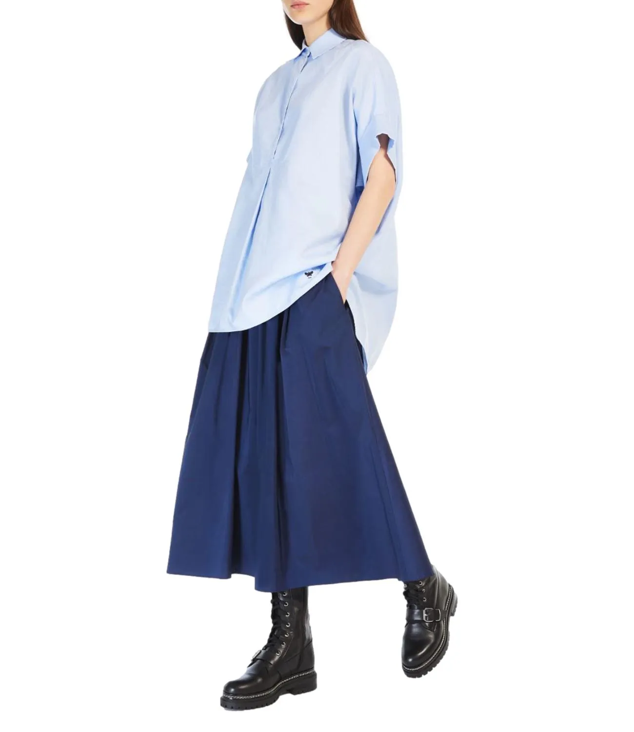 Max Mara Weekend Max Mara Weekend camicia Brema azzurro donna