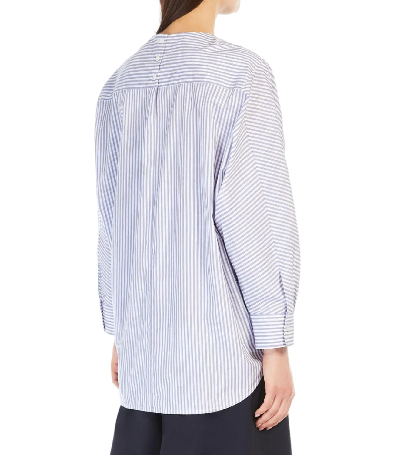 Max Mara Weekend Max Mara Weekend camicia Emanuel riga navy donna