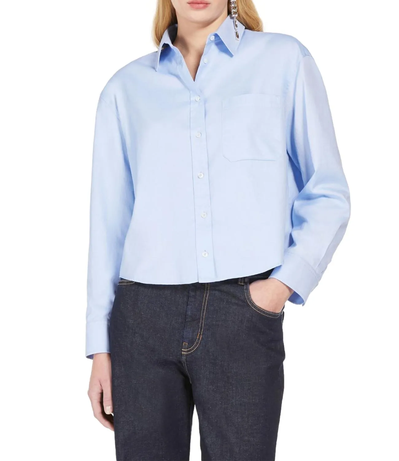 Max Mara Weekend Max Mara Weekend camicia Jock azzurro donna