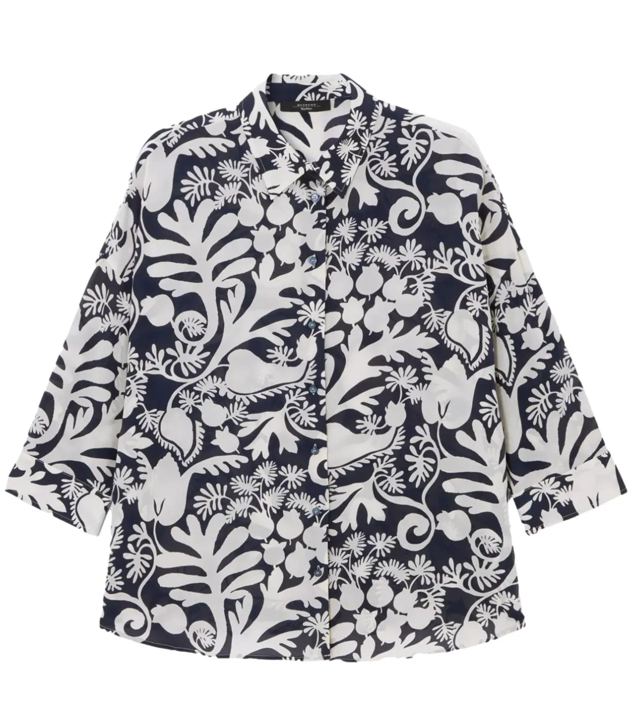 Max Mara Weekend Max Mara Weekend Camicia Peana Navy Donna