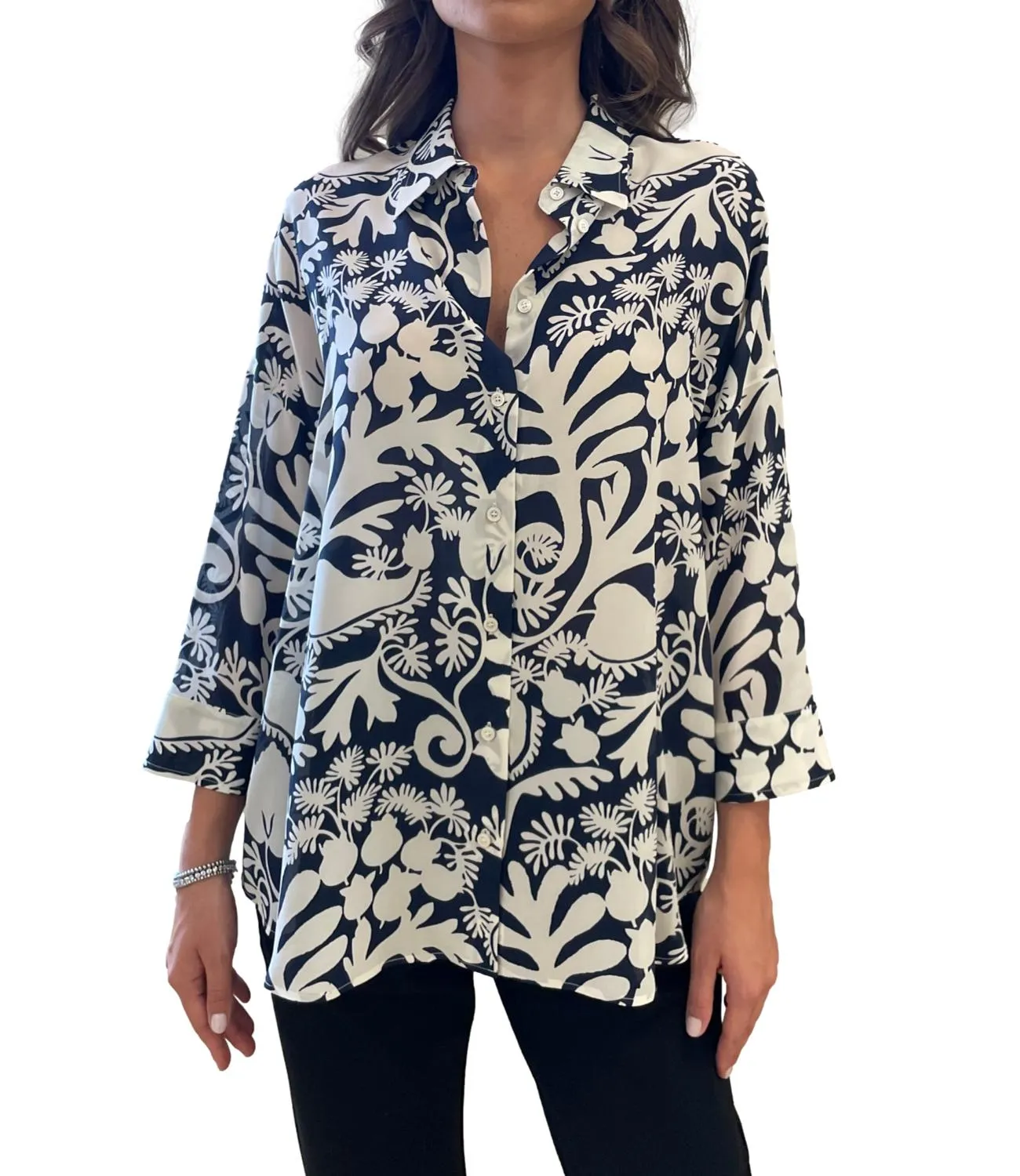 Max Mara Weekend Max Mara Weekend Camicia Peana Navy Donna