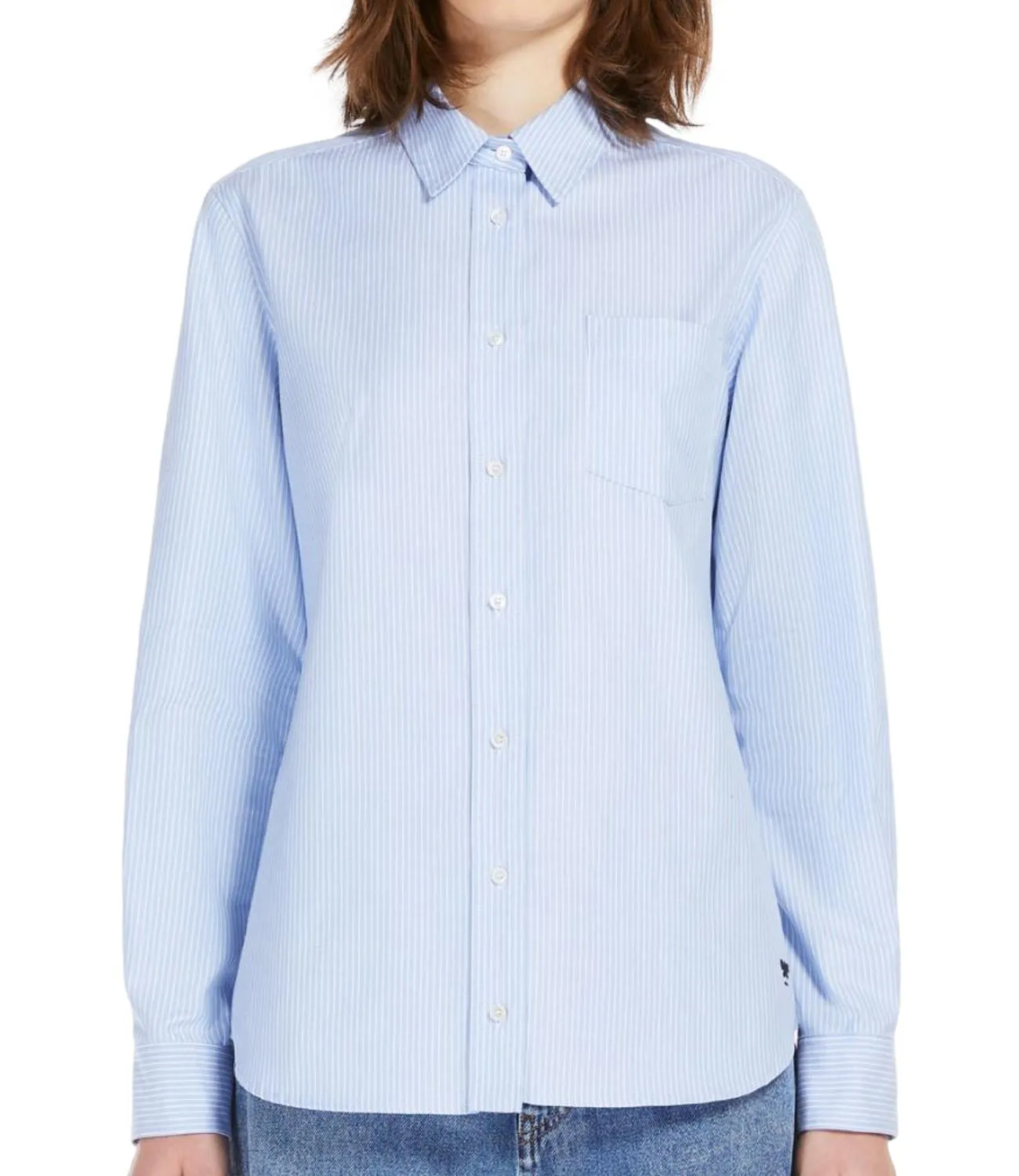 Max Mara Weekend Max Mara Weekend Camicia Piadena Riga Azzurra Donna