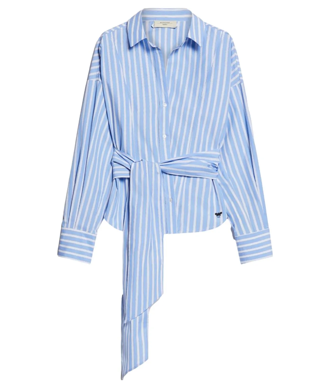 Max Mara Weekend Max Mara Weekend camicia Torino riga azzurro donna