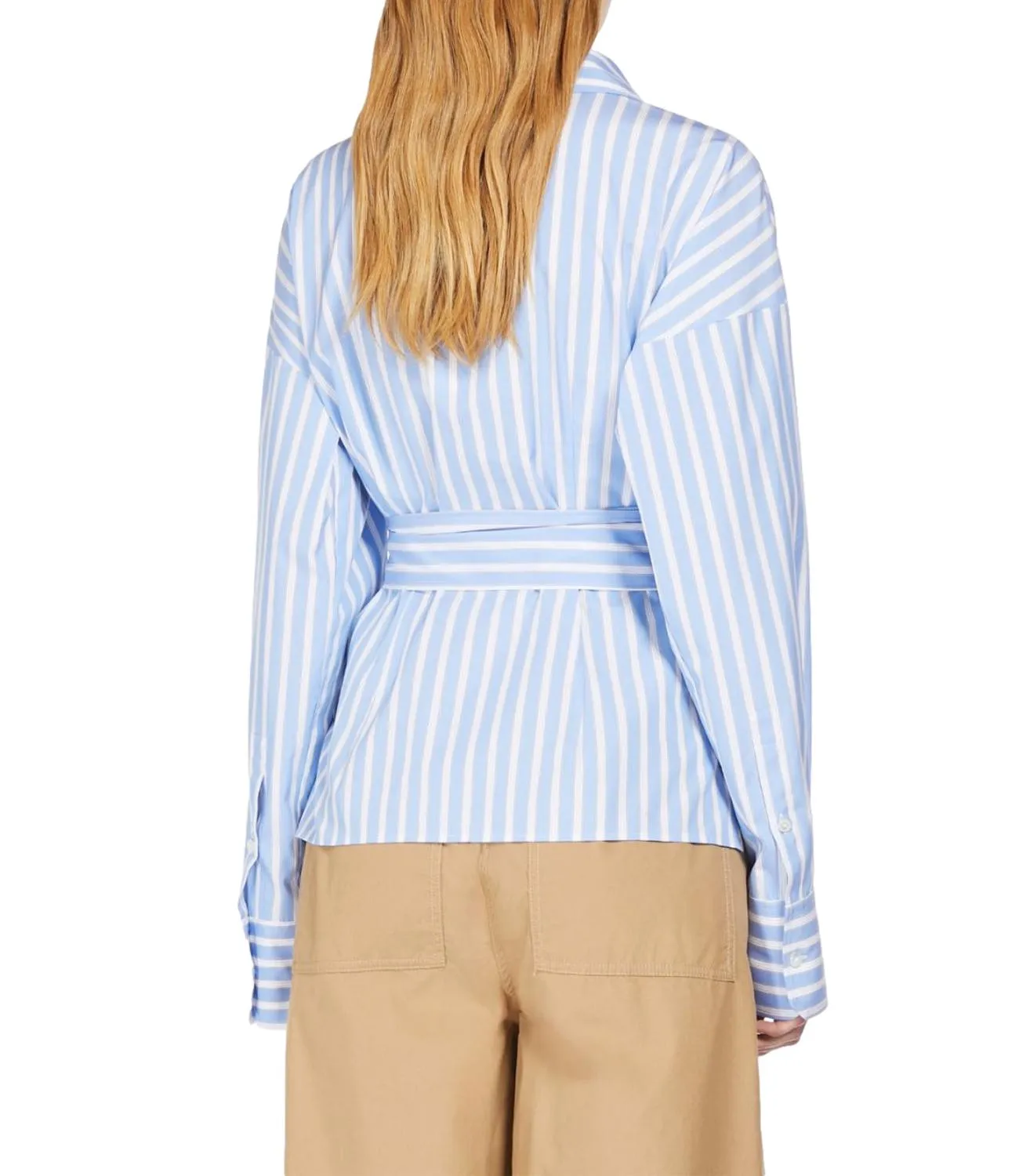 Max Mara Weekend Max Mara Weekend camicia Torino riga azzurro donna