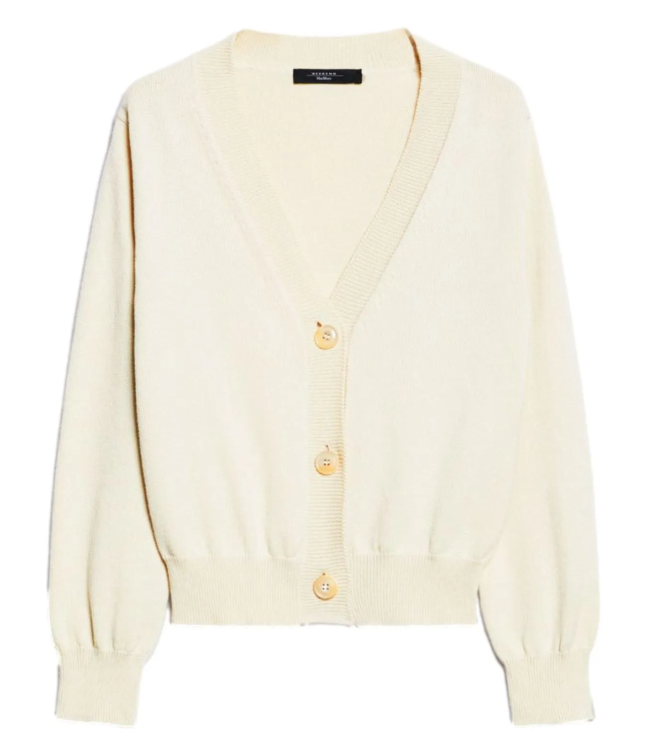Max Mara Weekend Max Mara Weekend cardigan Pecora ecrù donna