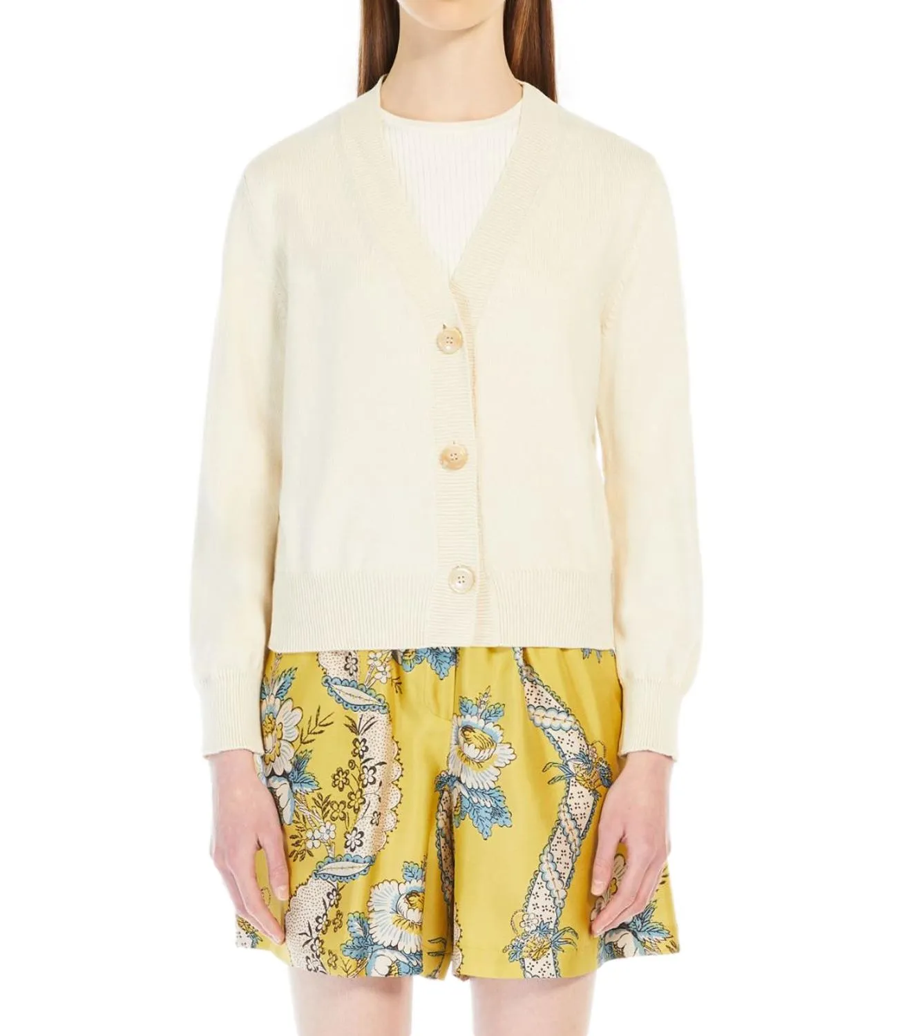 Max Mara Weekend Max Mara Weekend cardigan Pecora ecrù donna