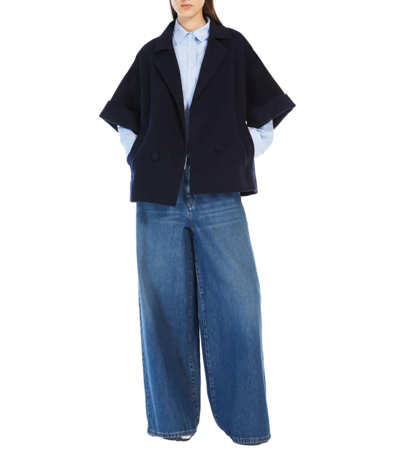 Max Mara Weekend Max Mara Weekend giacca Navarra navy donna