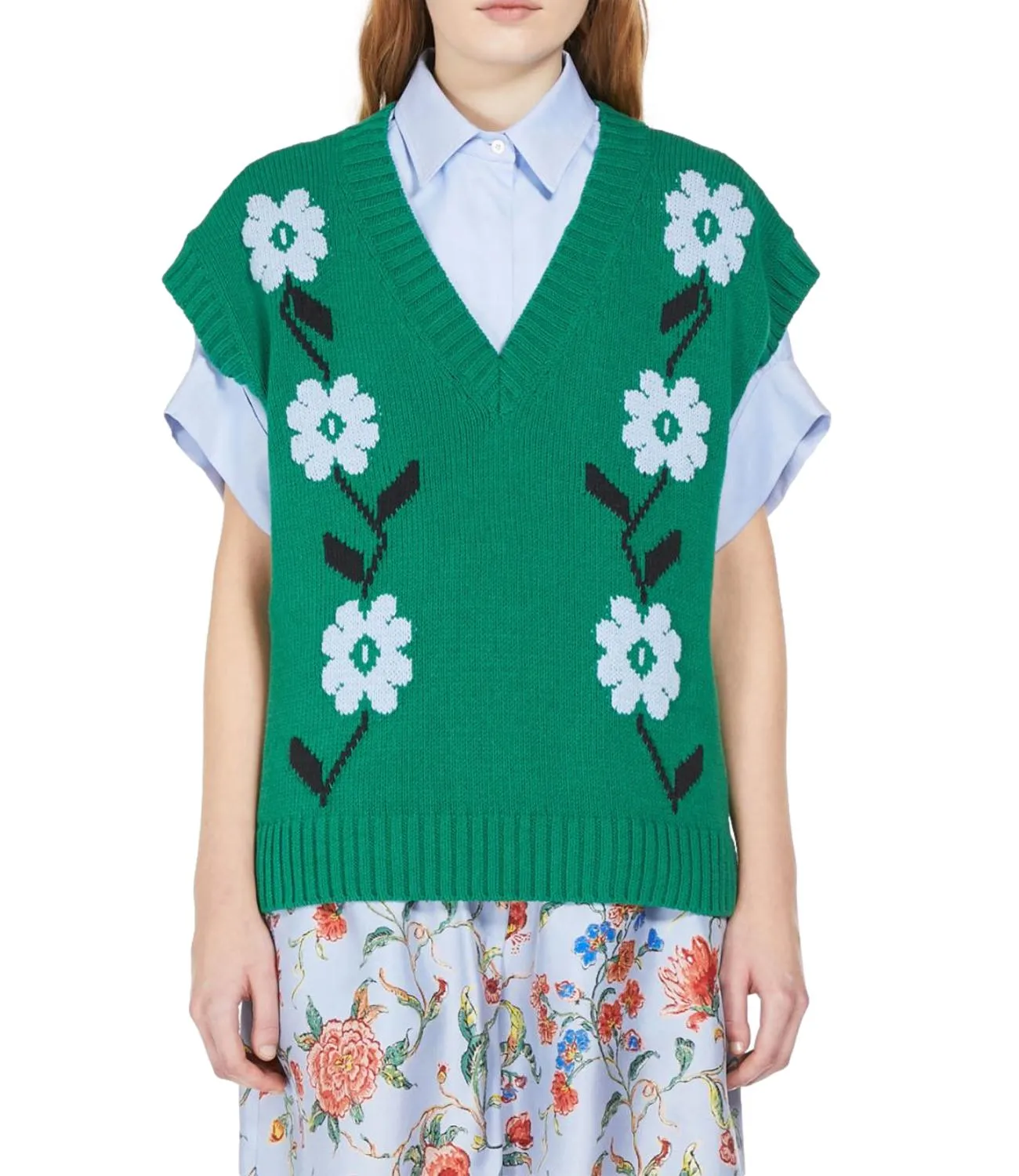 Max Mara Weekend Max Mara Weekend gilet Austria verde vdonna