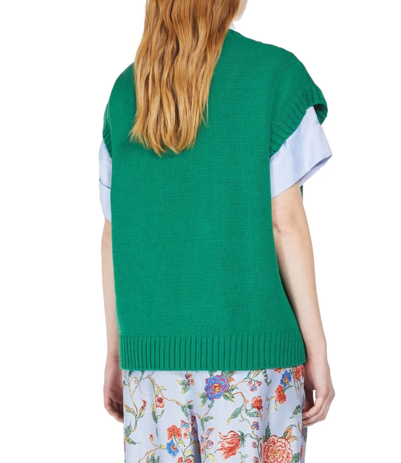 Max Mara Weekend Max Mara Weekend gilet Austria verde vdonna