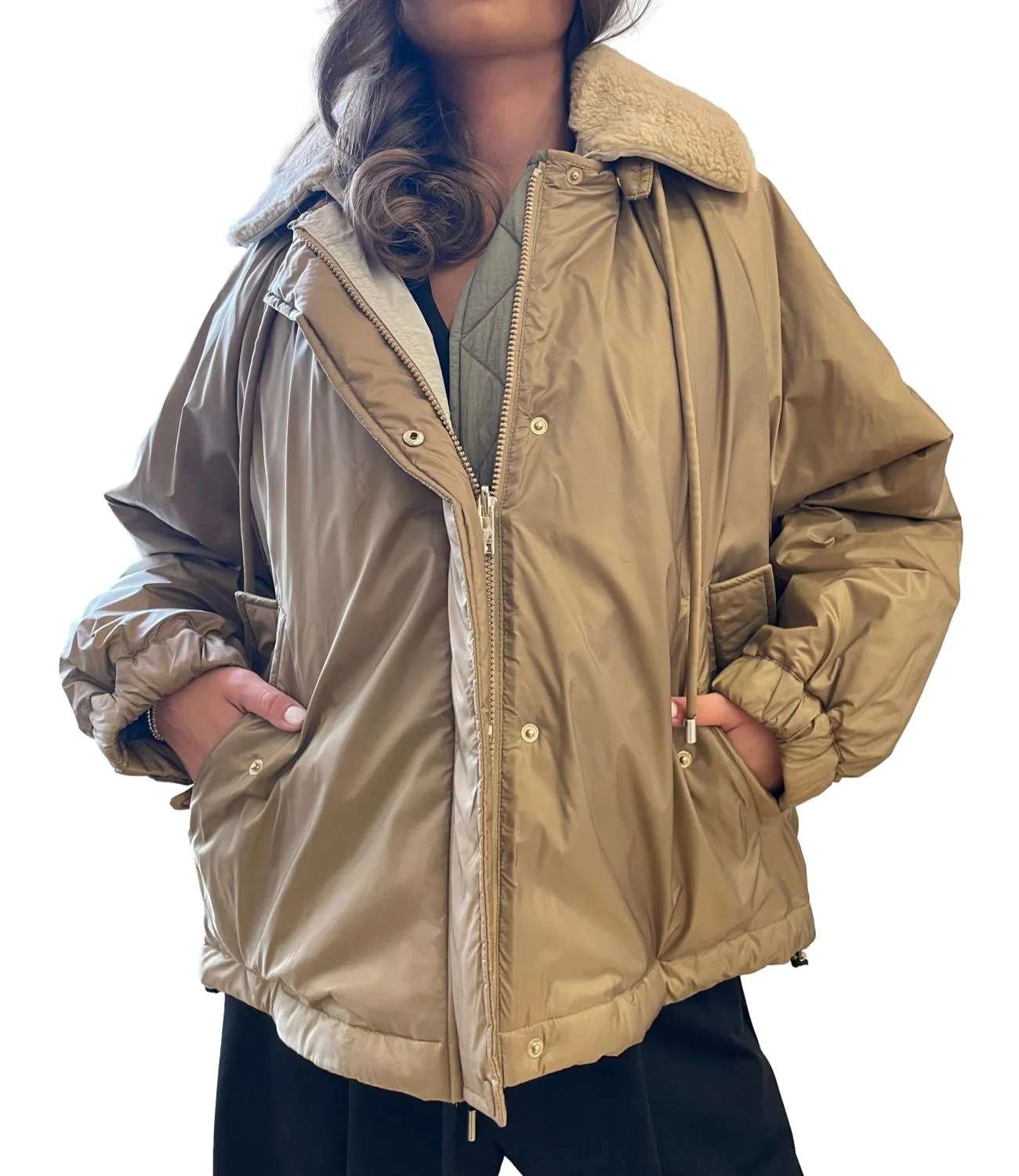 Max Mara Weekend Max Mara Weekend Imbottito Arles Cammello Donna