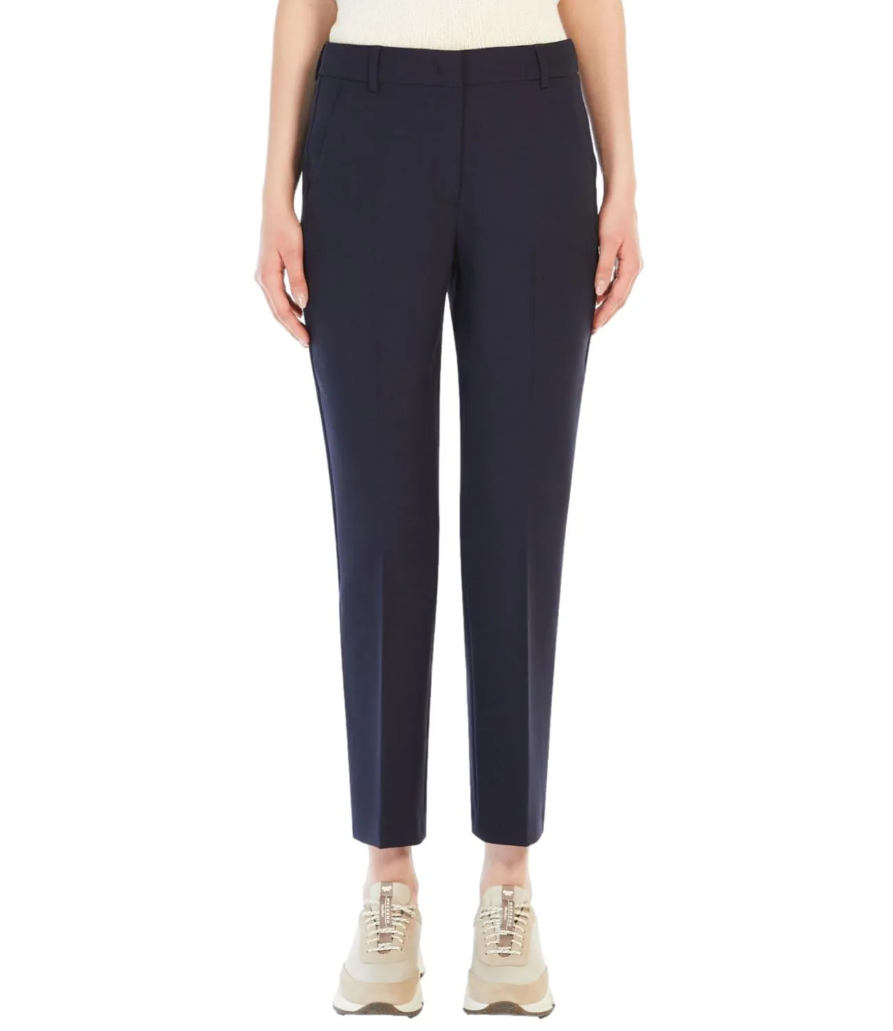 Max Mara Weekend Max Mara Weekend pantalone Freda navy donna