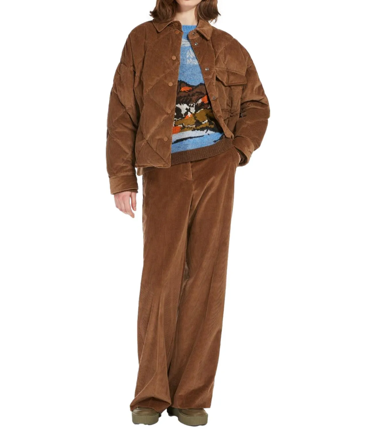 Max Mara Weekend Max Mara Weekend Pantalone Tania Nocciola Donna
