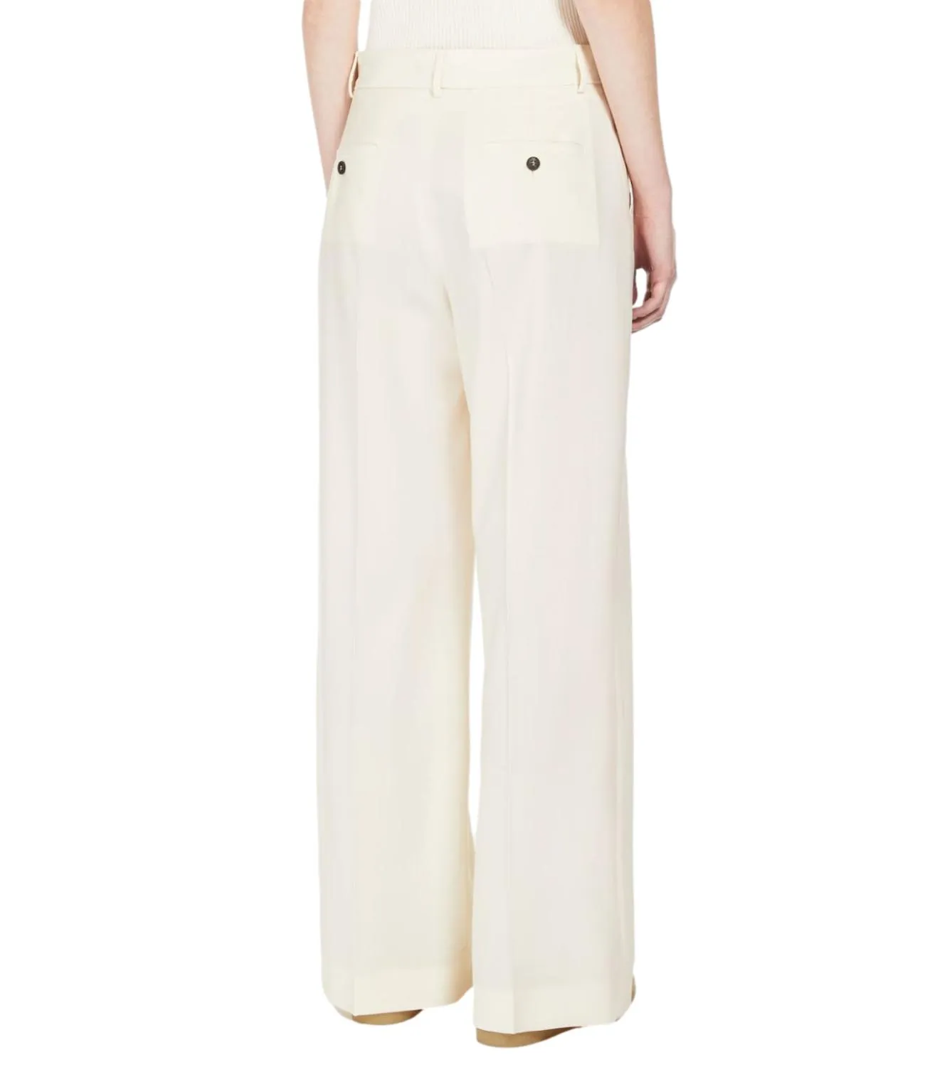 Max Mara Weekend Max Mara Weekend pantalone Verdun ecrù donna