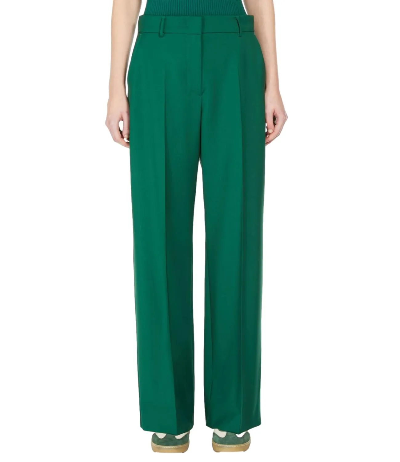 Max Mara Weekend Max Mara Weekend pantalone Visivo verde donna