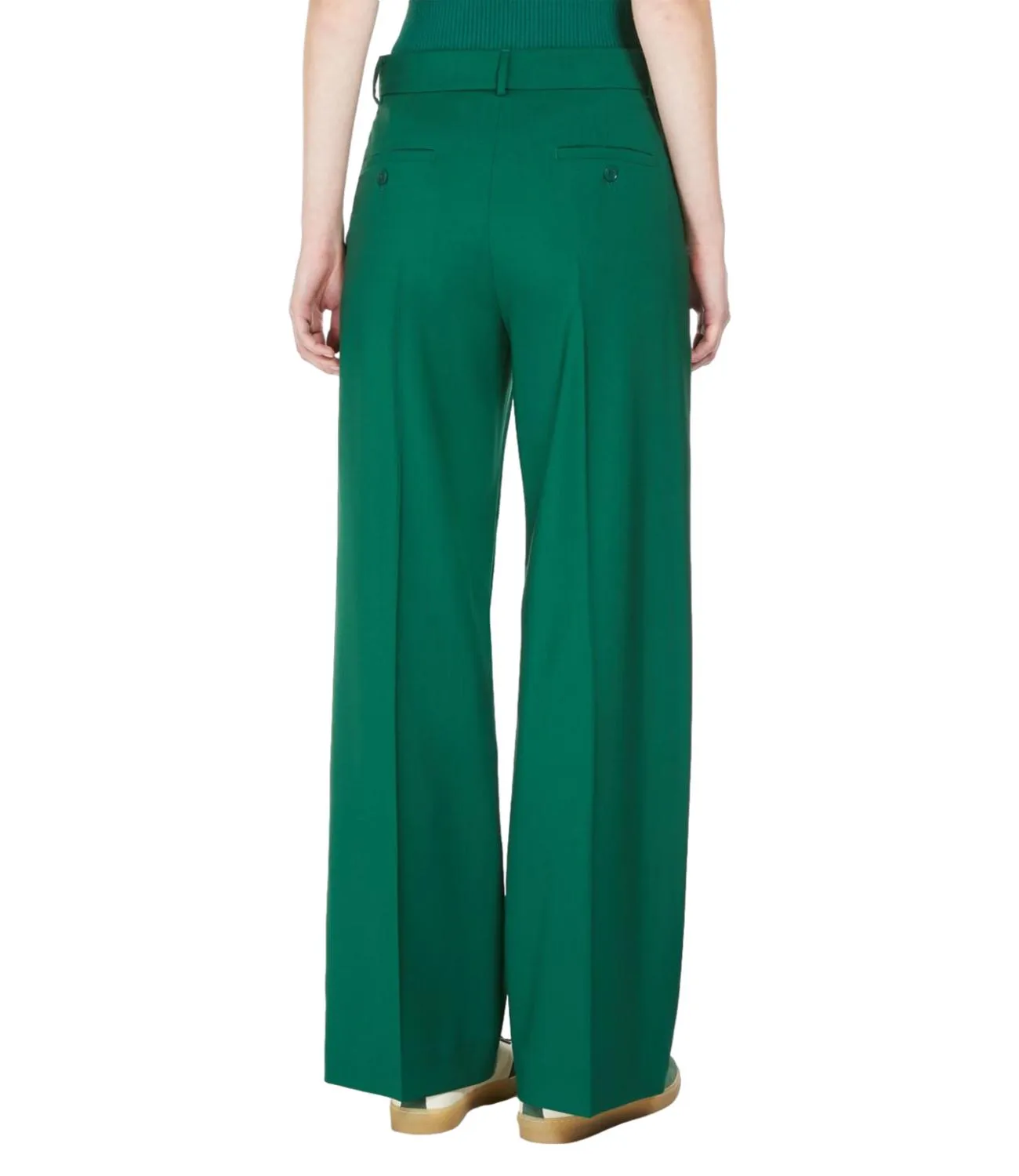 Max Mara Weekend Max Mara Weekend pantalone Visivo verde donna