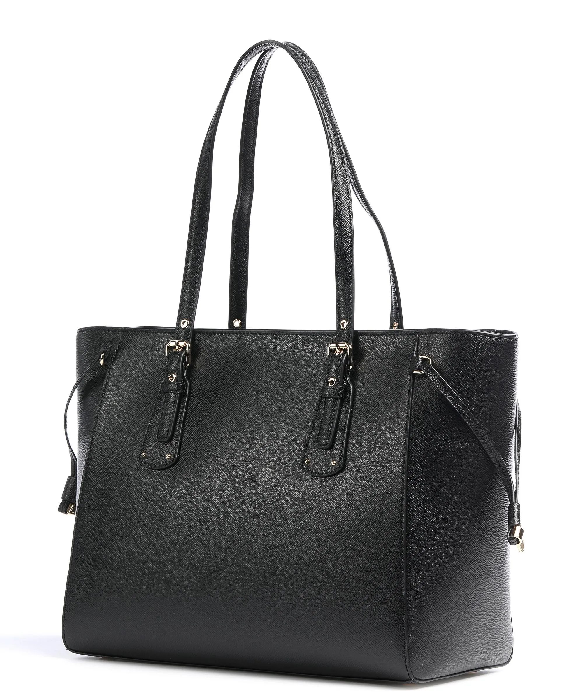  Michael Kors Voyager Borsa shopper 13″ pelle di vacchetta grana nero  