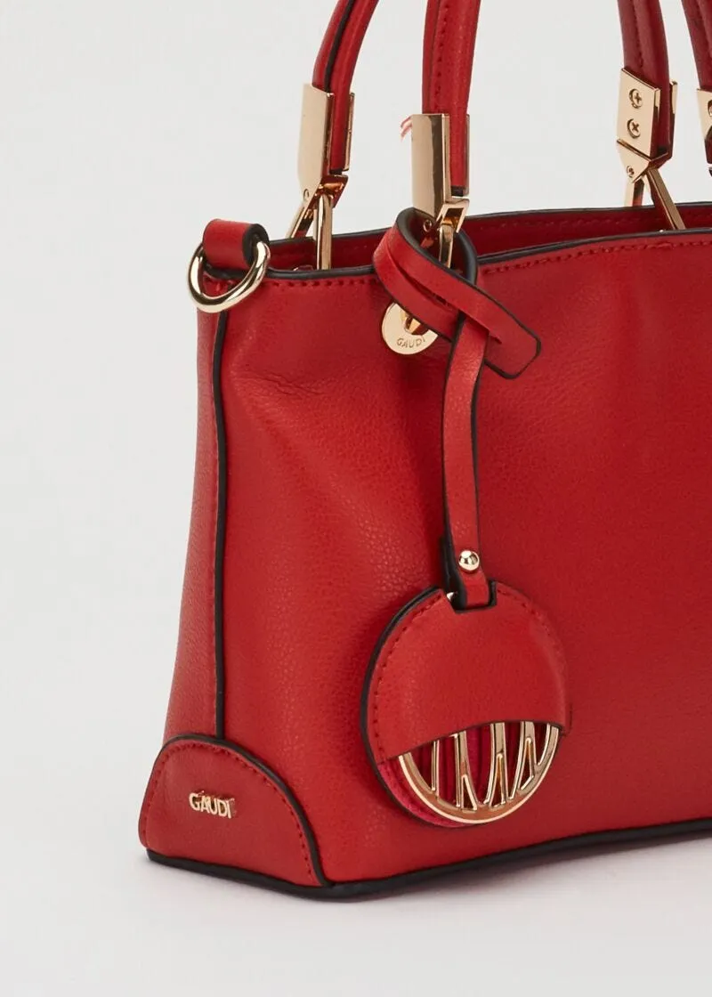 Mini bag con dettagli in metallo