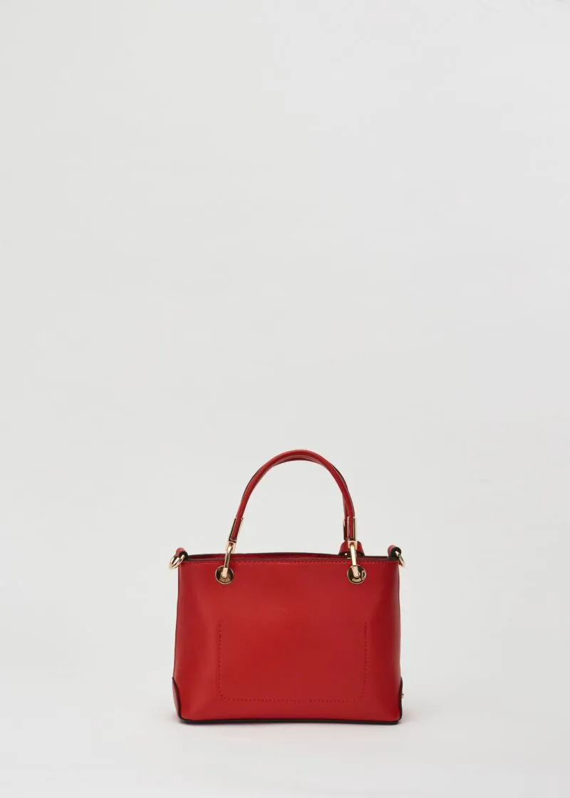 Mini bag con dettagli in metallo