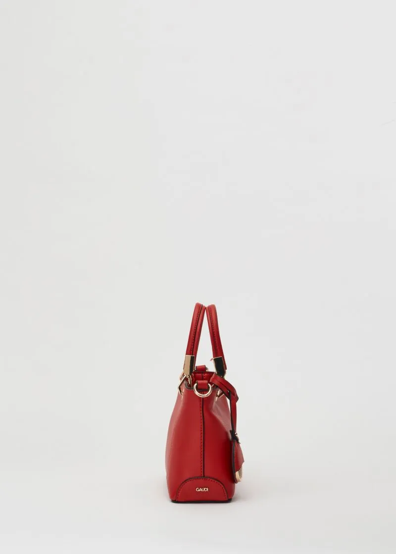 Mini bag con dettagli in metallo