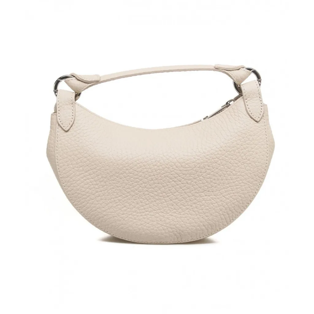 Mini borsa Dumpling crema