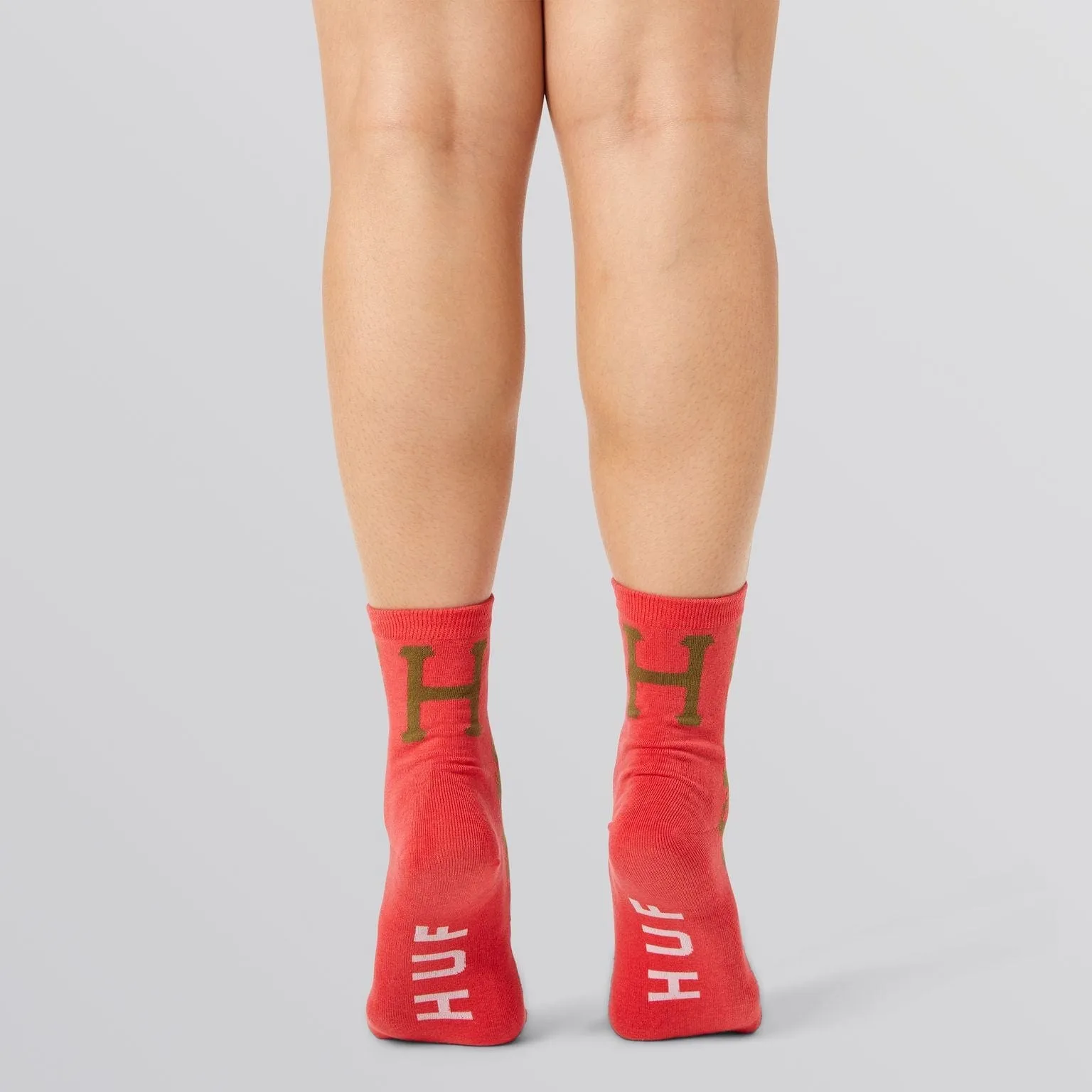 NATURE H CREW SOCK - RED