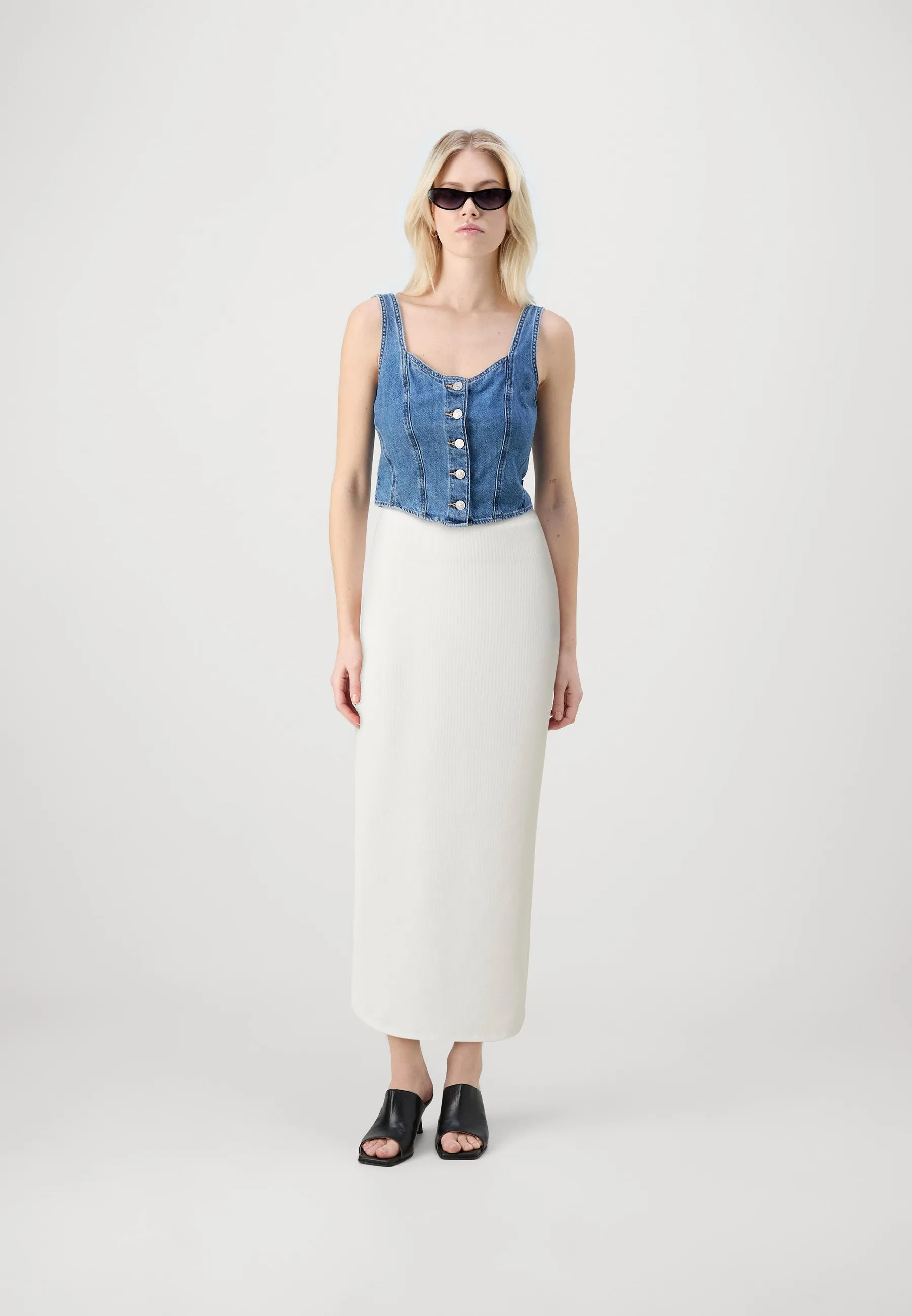 ONLKINO MIDI SKIRT - Gonna a tubino