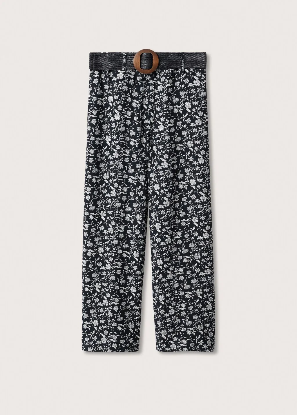 Pantaloni culotte cintura