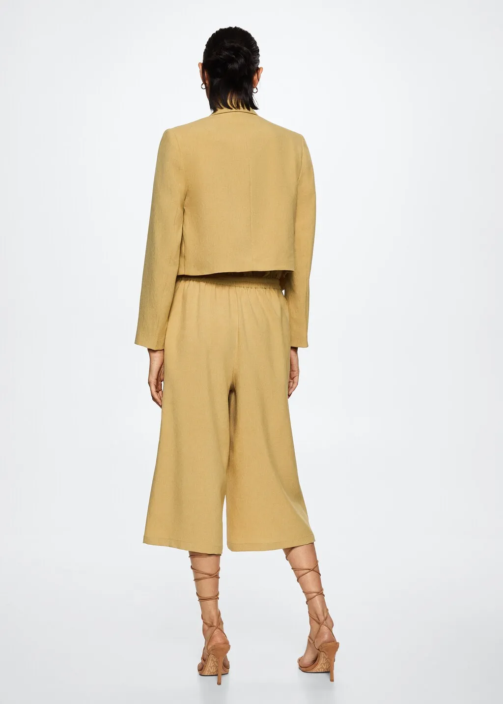 Pantaloni culotte fluidi