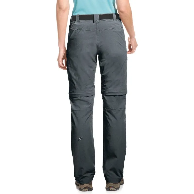 Pantaloni da trekking convertibili da donna MAIER SPORTS Nata (grafite)