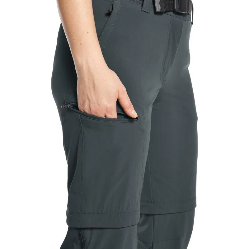 Pantaloni da trekking convertibili da donna MAIER SPORTS Nata (grafite)